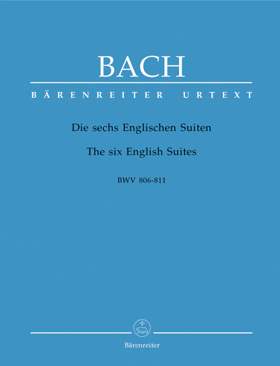 Front Cover Image Die sechs Englischen Suiten BWV 806-811