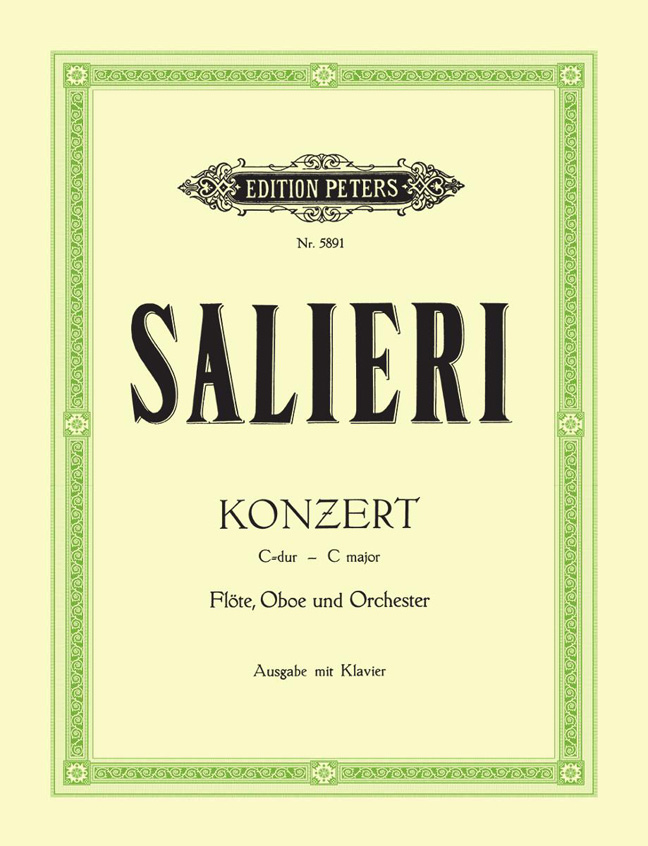 Front Cover Image Konzert für Flöte, Oboe und Orchester C-Dur
