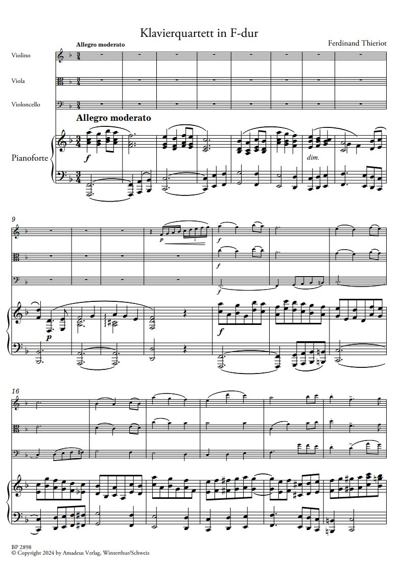 Other Cover Image Quartett Nr. 4 in F-dur