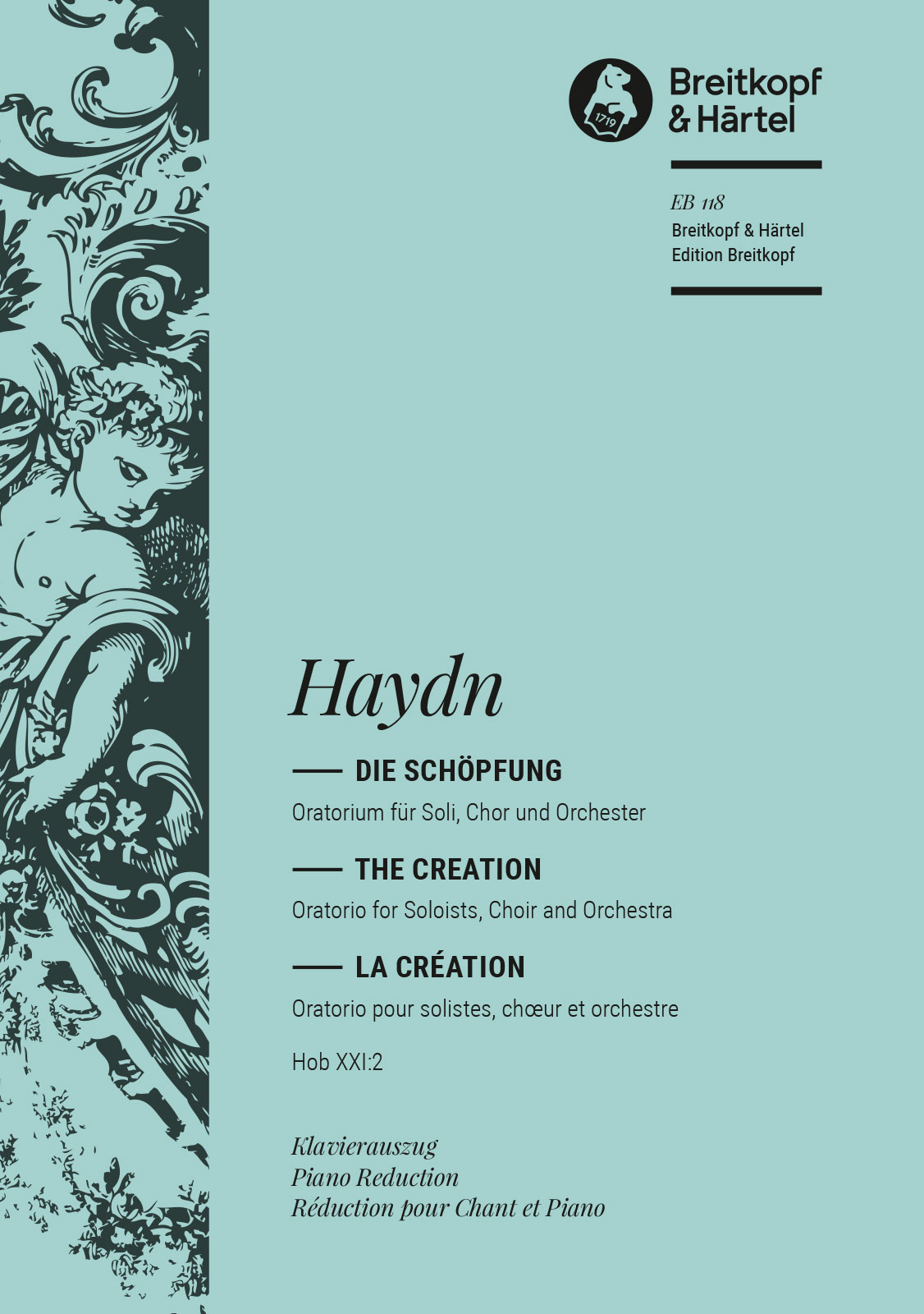 Front Cover Image Die Schöpfung Hob XXI:2