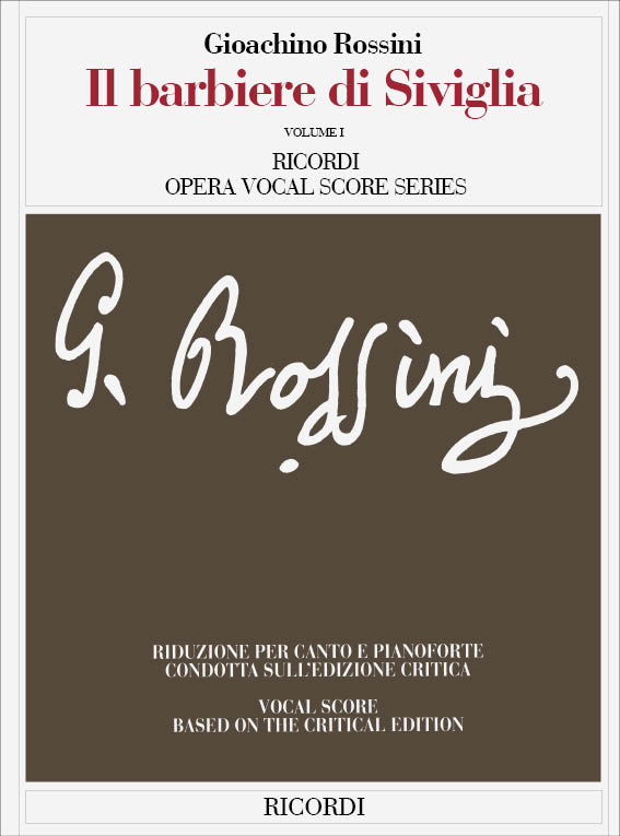 Front Cover Image Il barbiere di Siviglia