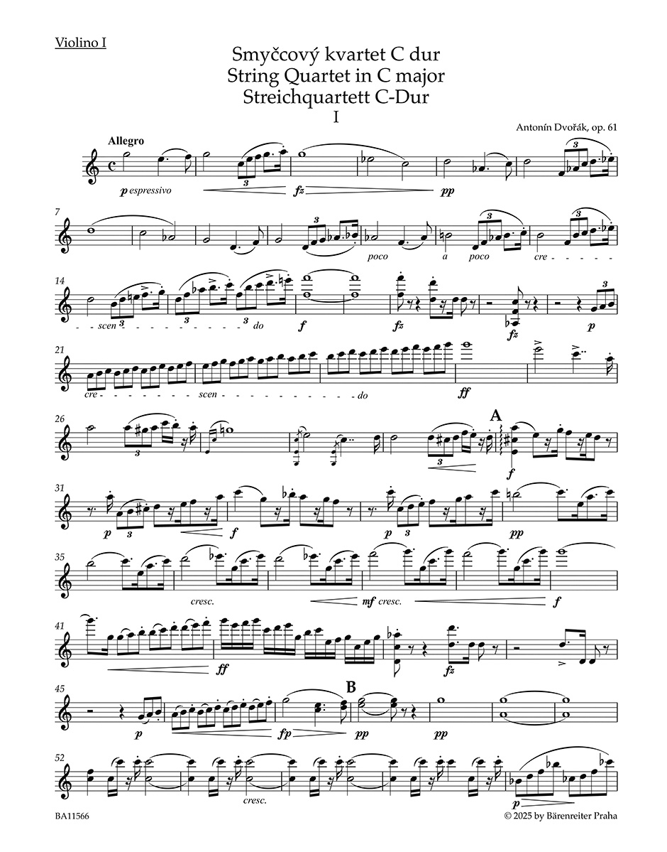 Other Cover Image Streichquartett Nr. 11 C-Dur op. 61