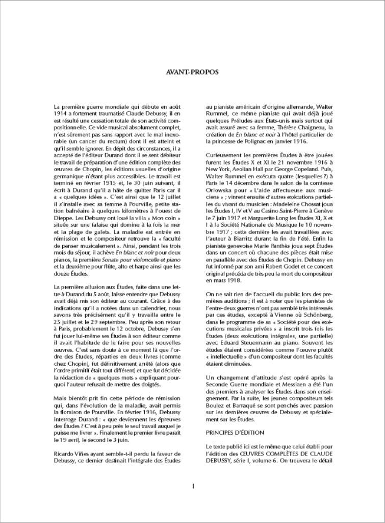 Other Cover Image Etudes 