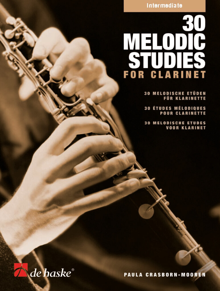 Front Cover Image 30 Melodic Studies for Clarinet