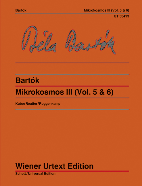 Front Cover Image Mikrokosmos Band 5 und 6