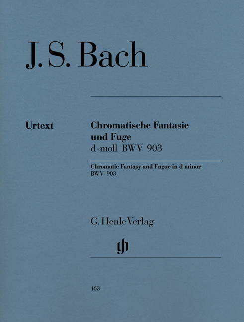 Front Cover Image Chromatische Fantasie und Fuge d-moll BWV 903