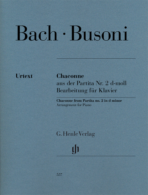 Front Cover Image Chaconne aus der Partita Nr. 2 d-moll