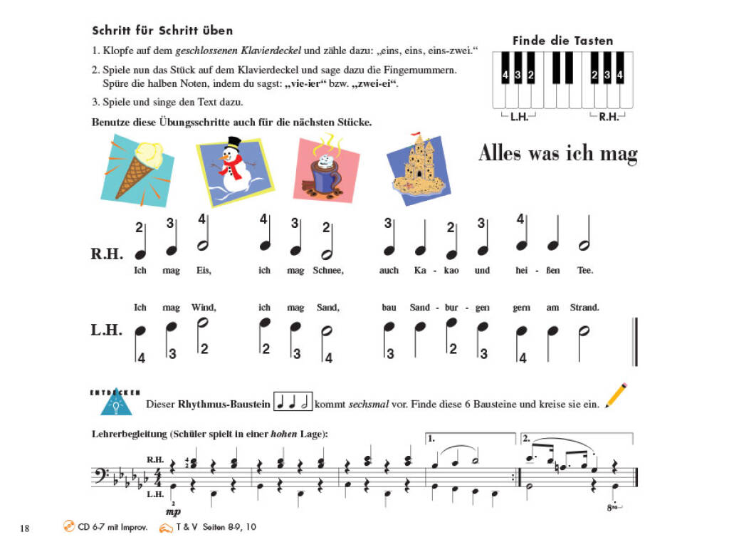 Other Cover Image Piano Adventures Stufe 1 - Unterrichtsheft