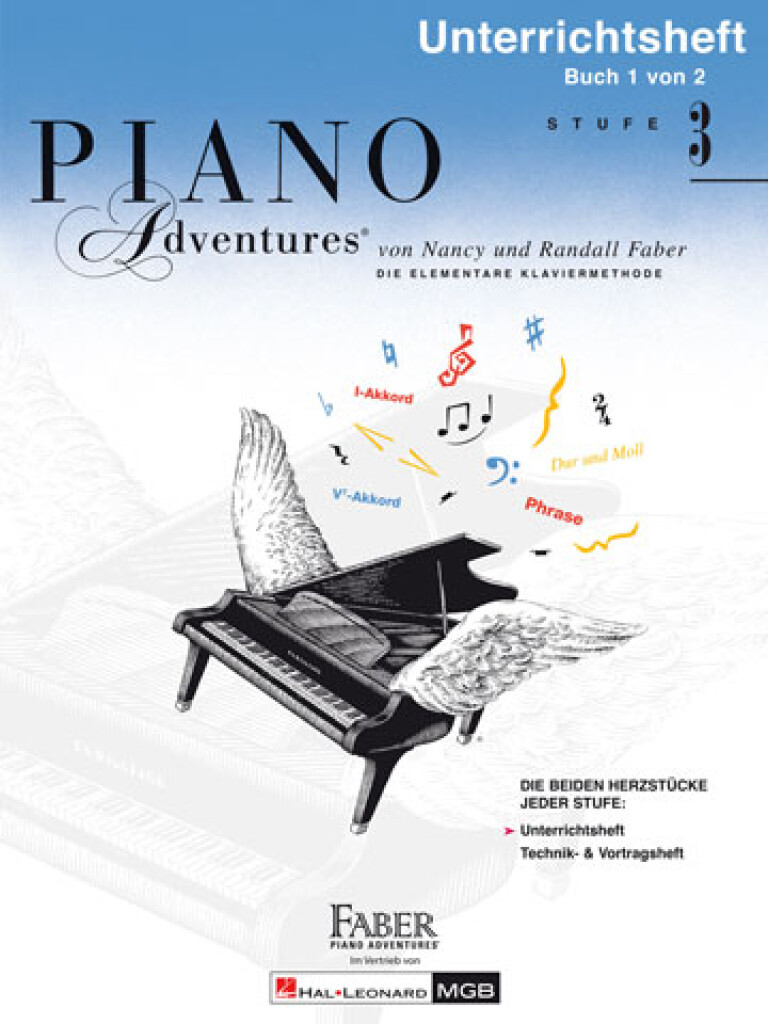 Front Cover Image Piano Adventures Stufe 3 - Technik- & Vortragsheft