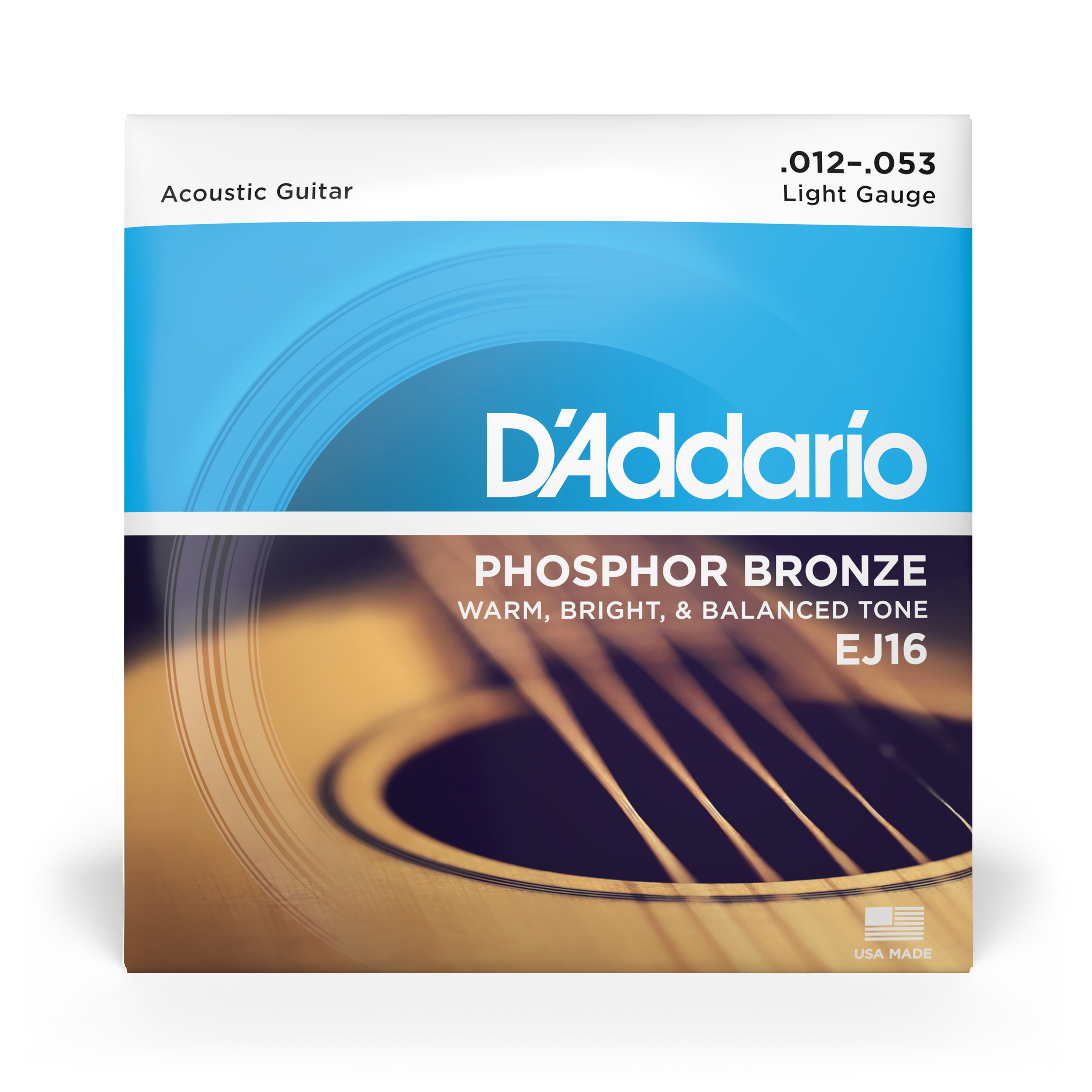 Front Cover Image EJ16 Phosphor Bronze, Light, 12-53