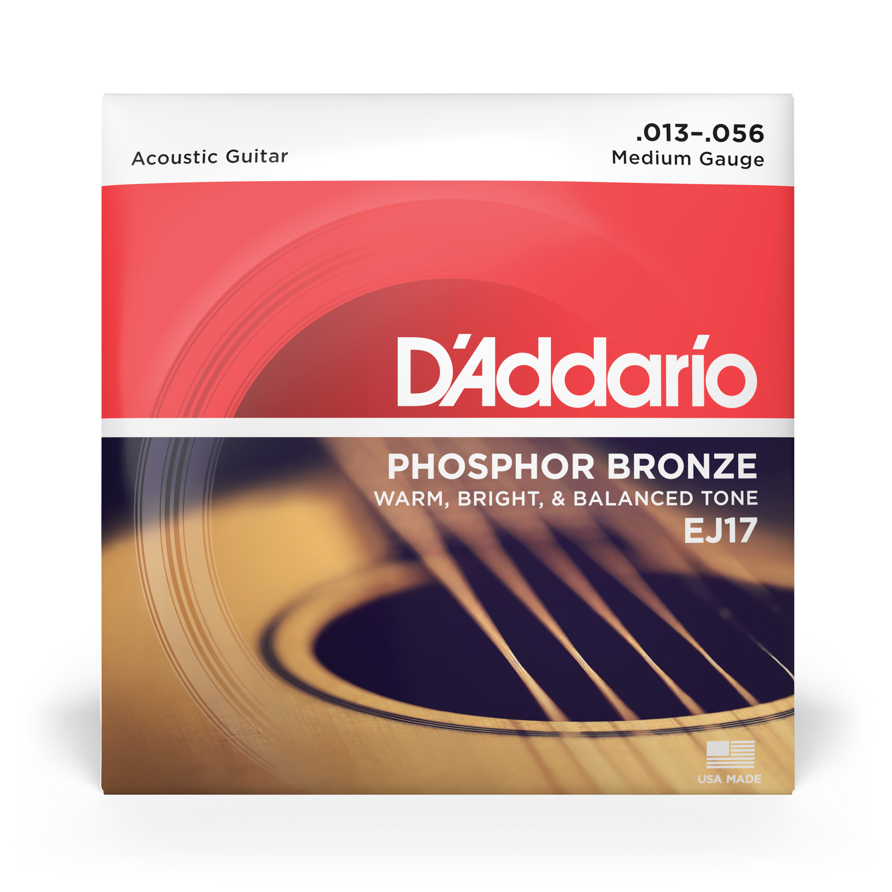 Front Cover Image EJ17 Phosphor Bronze, Medium, 13-56