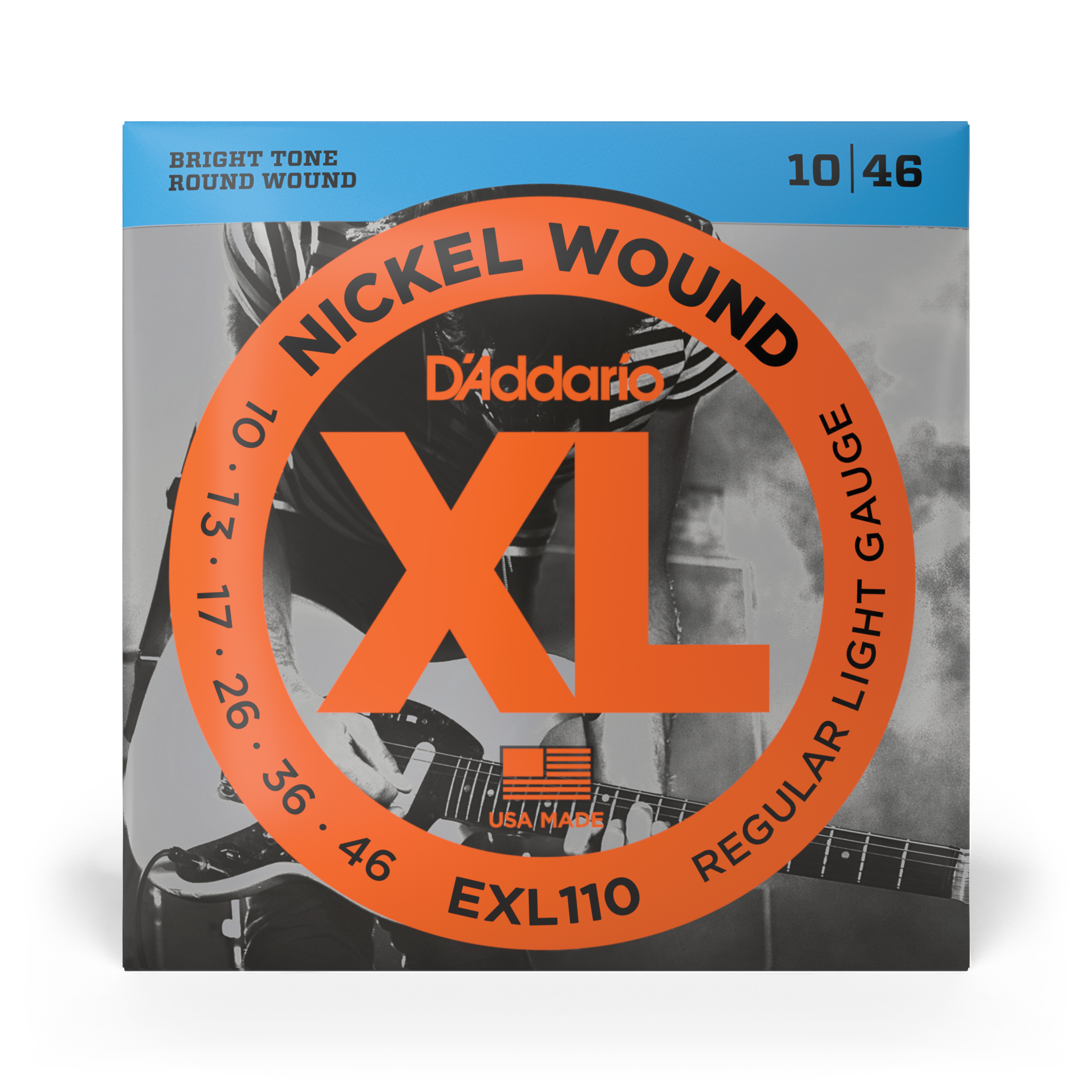 Front Cover Image EXL110 Nickel Wound, Regular Light, 10-46