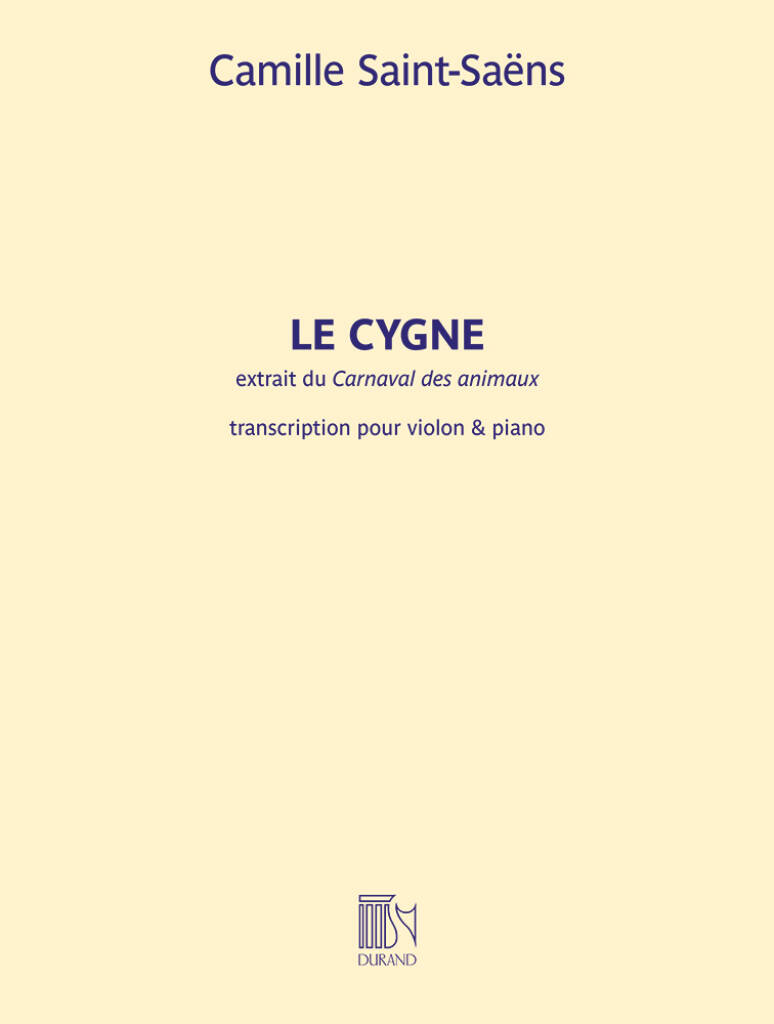 Front Cover Image Le Cygne