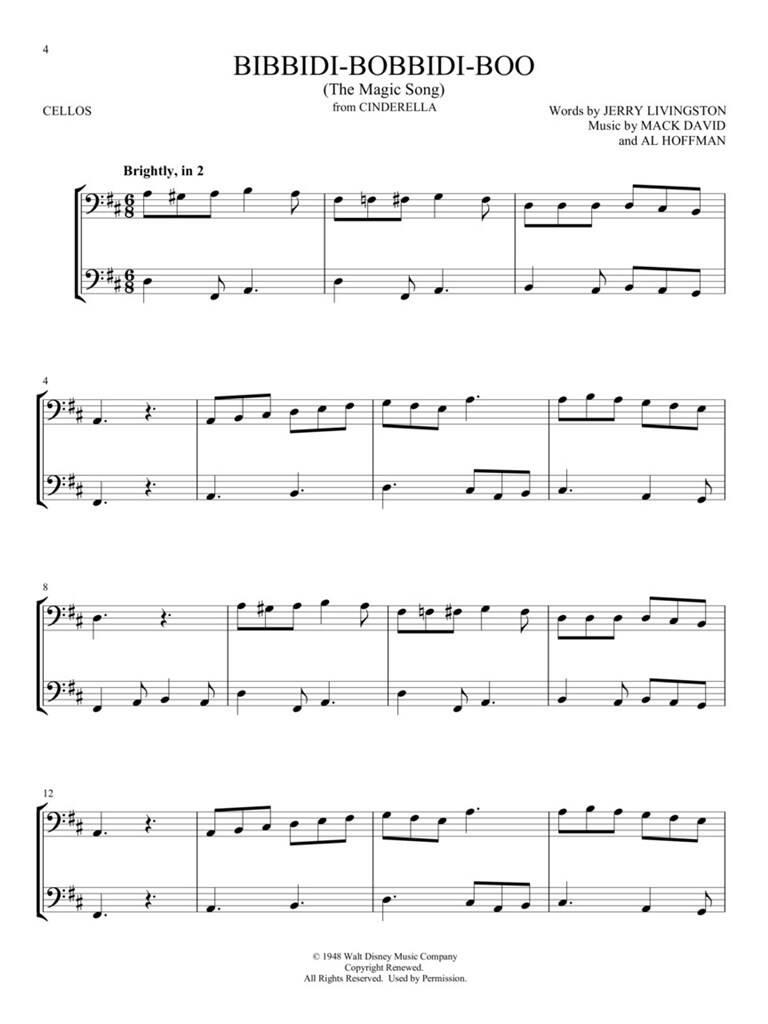 Other Cover Image Disney Songs for Two Cellos