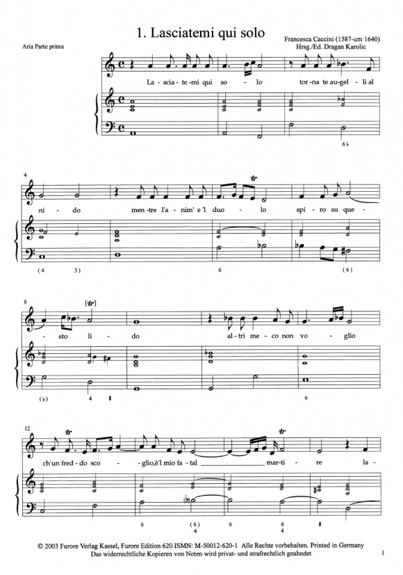 Other Cover Image Il Primo Libro delle musiche