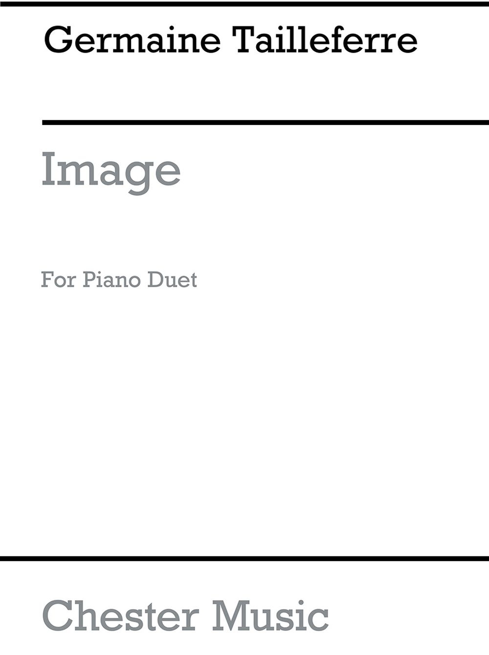 Front Cover Image Image (Piano Duet)