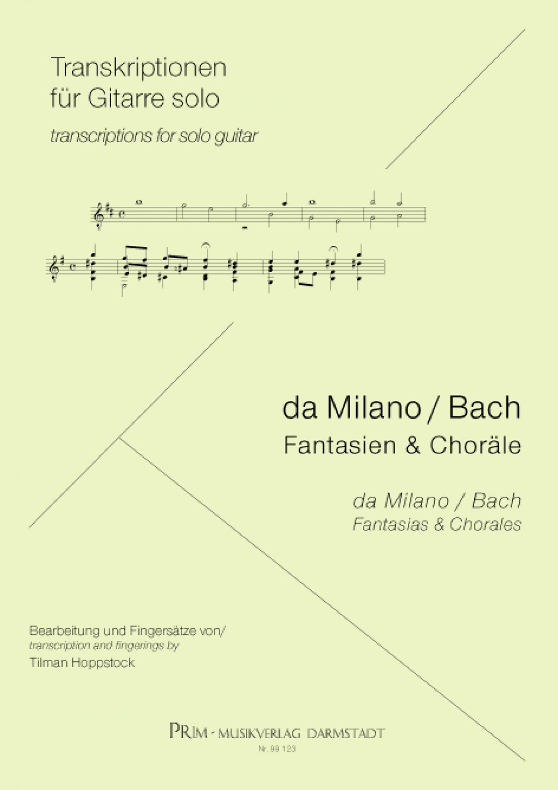 Front Cover Image Fantasien und Choräle