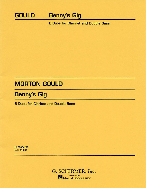 Front Cover Image Benny's Gig