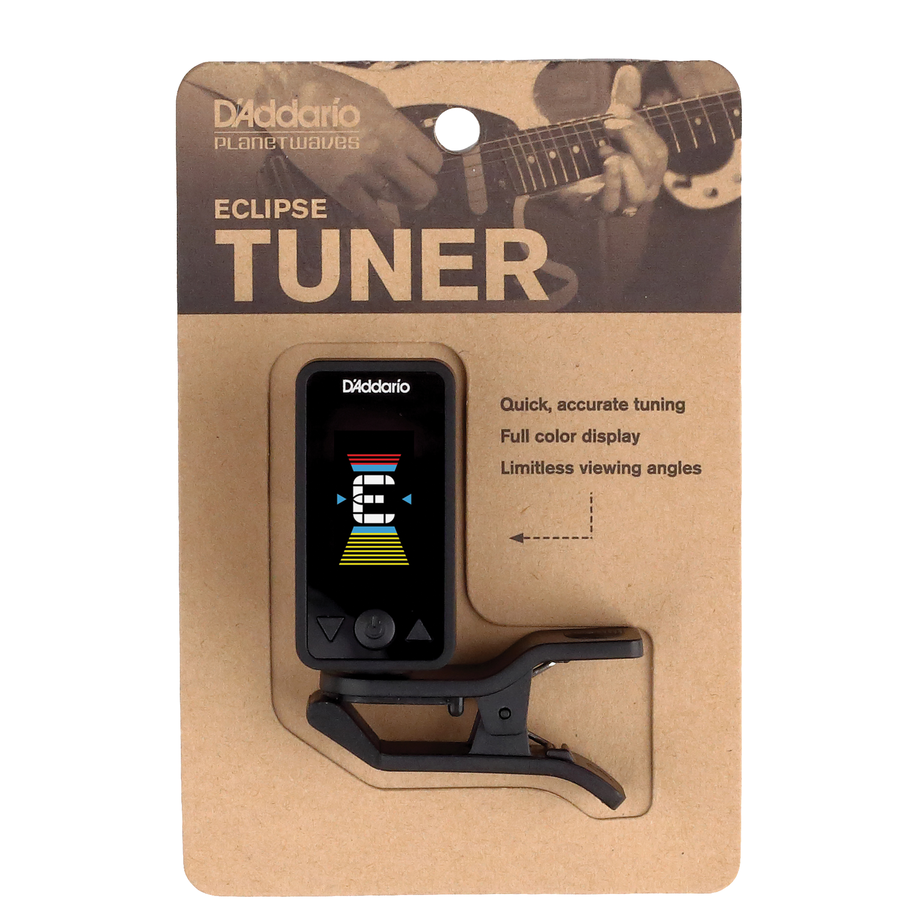 Other Cover Image Eclipse Headstock Tuner - Schwarz