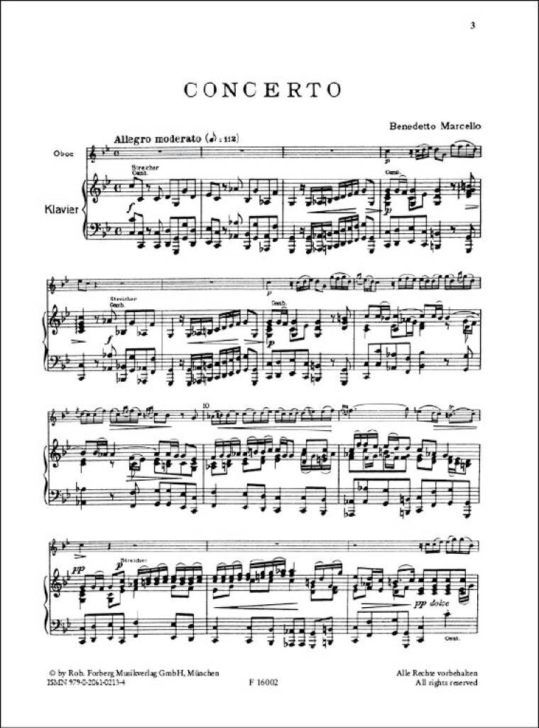 Other Cover Image Concerto c-moll für Oboe und Orchester