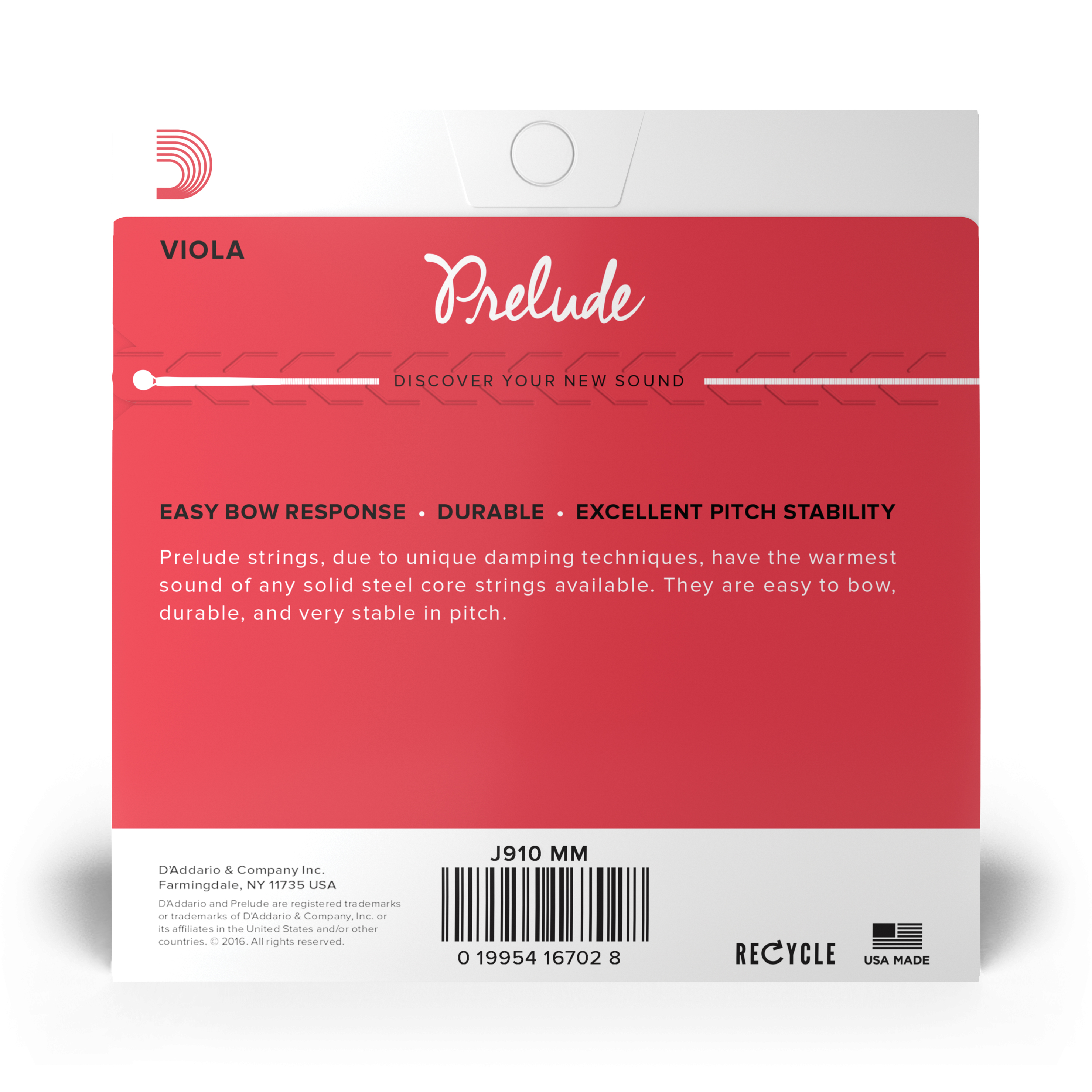 Other Cover Image Prelude Viola-Saitensatz, mittlere Länge, mittlere Spannung