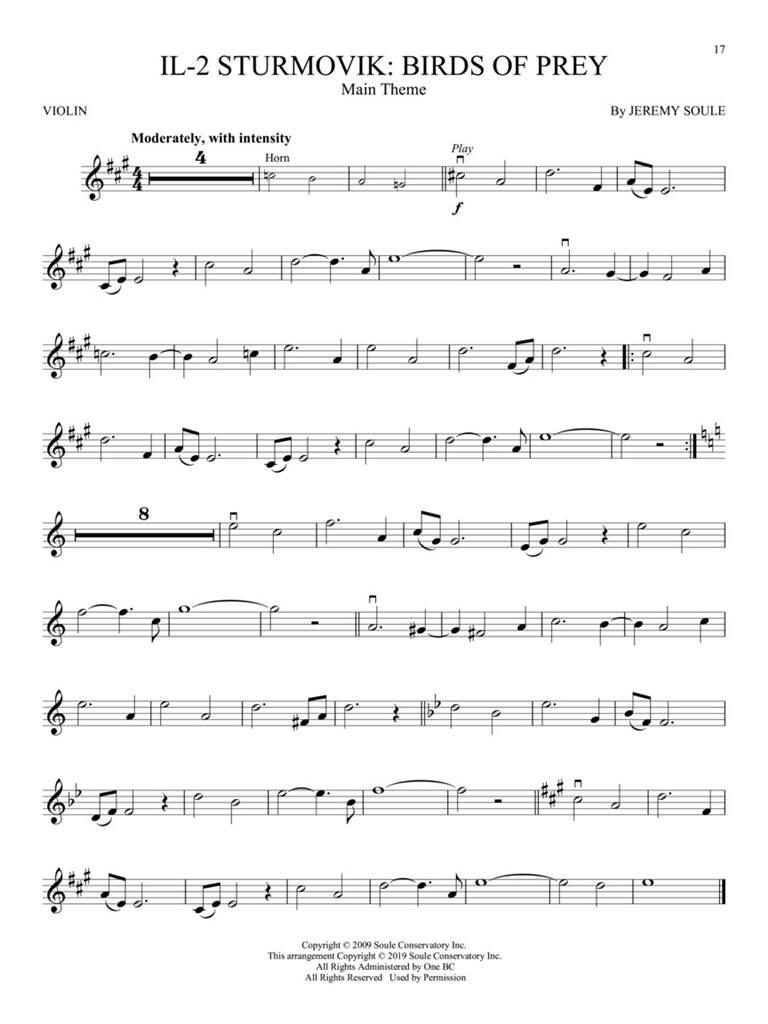 Other Cover Image Video Game Music for Violin