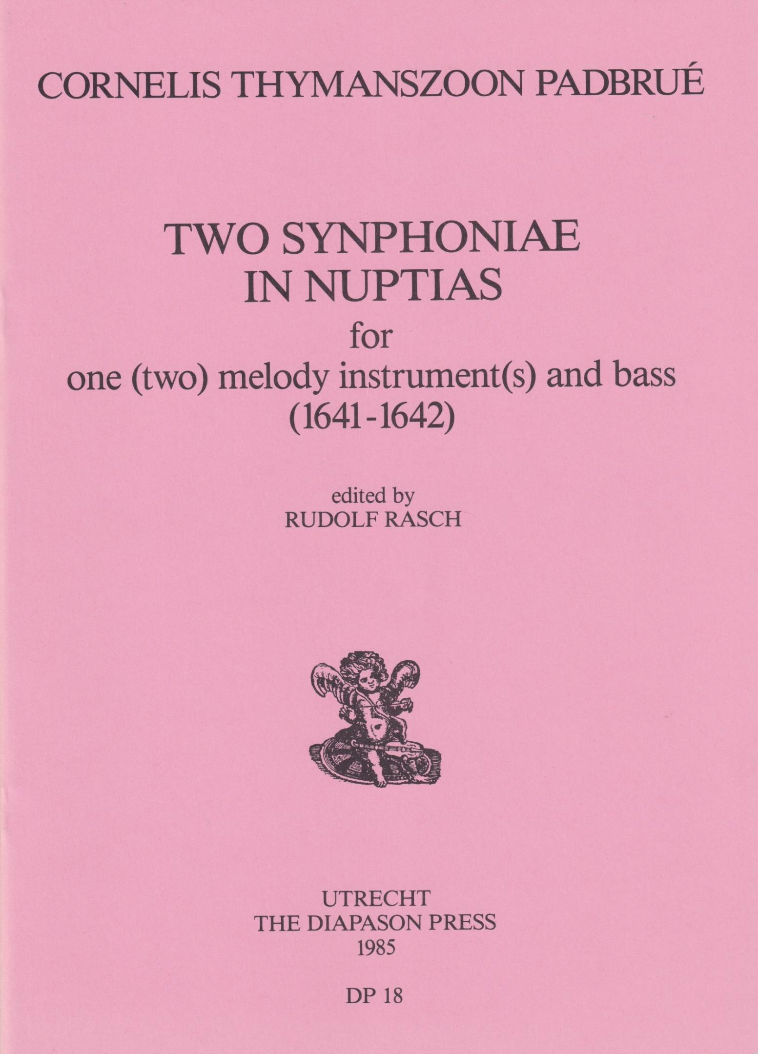 Front Cover Image 2 Synphoniae in nuptias