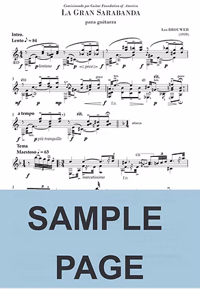 Other Cover Image La Gran Sarabanda