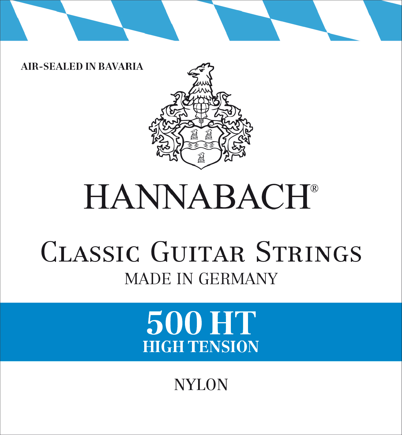 Front Cover Image Hannabach Klassikgitarre-Saiten Serie 500 High Tension