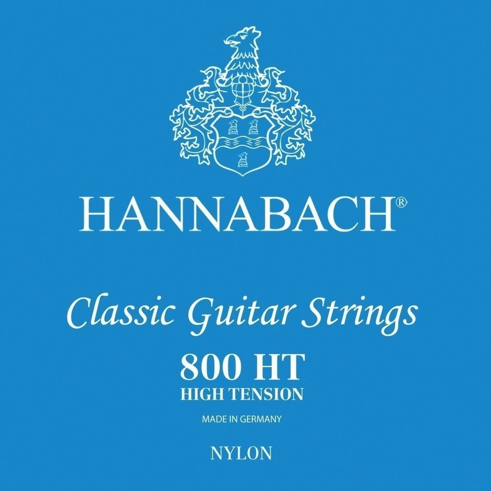 Front Cover Image Hannabach Klassikgitarre-Saiten Serie 800 High Tension versilbert