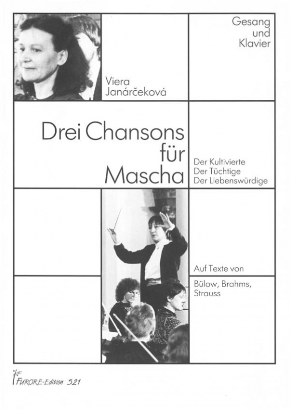 Front Cover Image Drei Chansons für Mascha