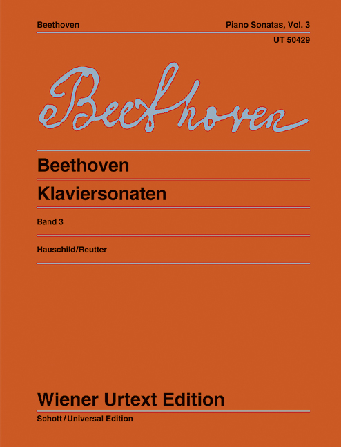 Front Cover Image Klaviersonaten Band 3