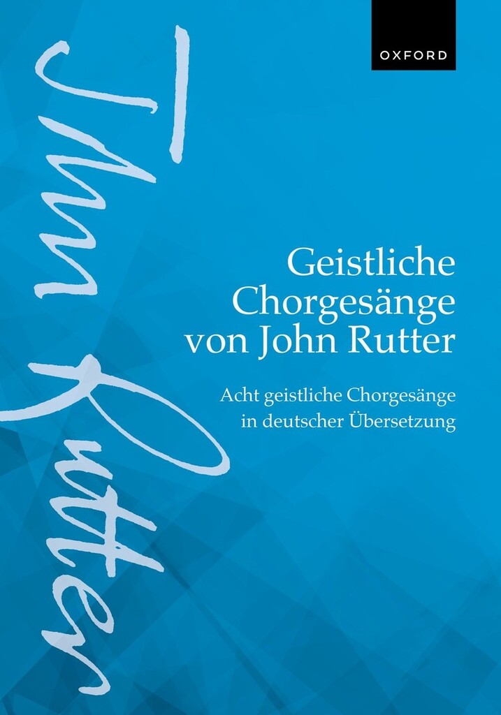 Front Cover Image Geistliche Chorgesänge von John Rutter