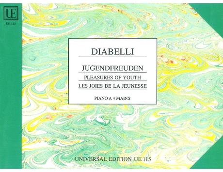 Front Cover Image Jugendfreuden für Klavier zu 4 Händen