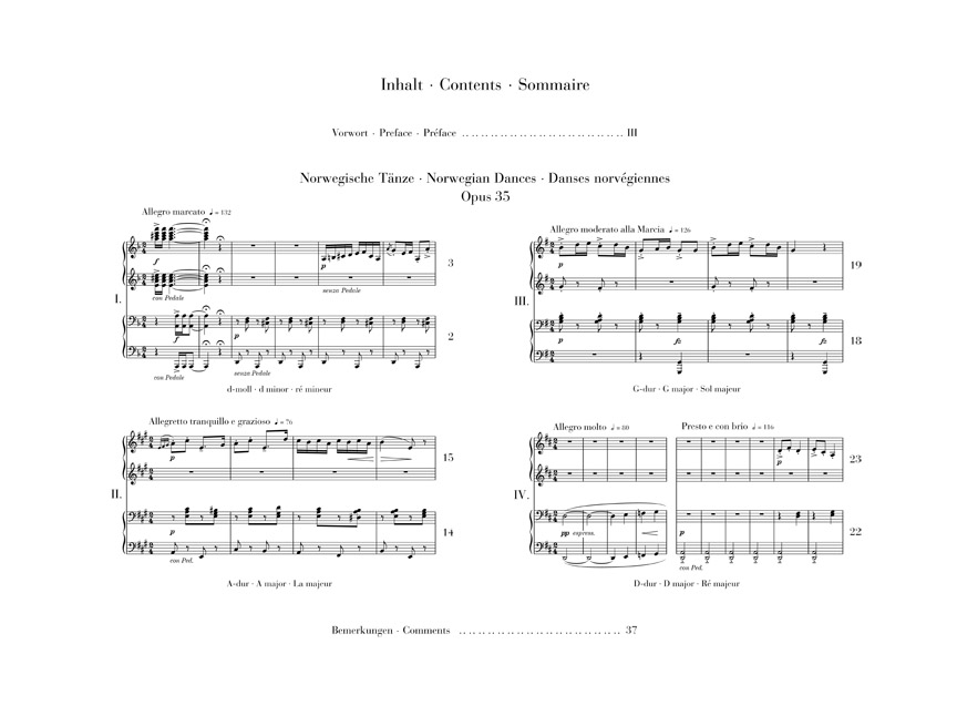 Other Cover Image Norwegische Tänze op. 35