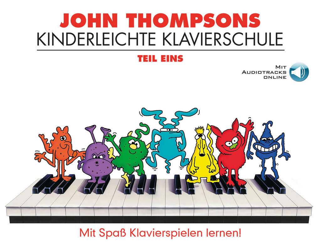 Front Cover Image John Thompsons Kinderleichte Klavierschule 1