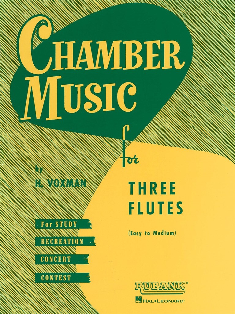 Front Cover Image Chamber Music for Three Flutes