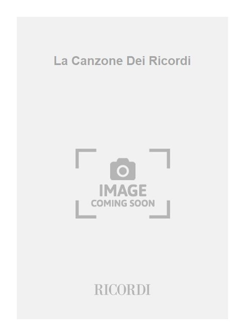 Front Cover Image La canzone dei ricordi
