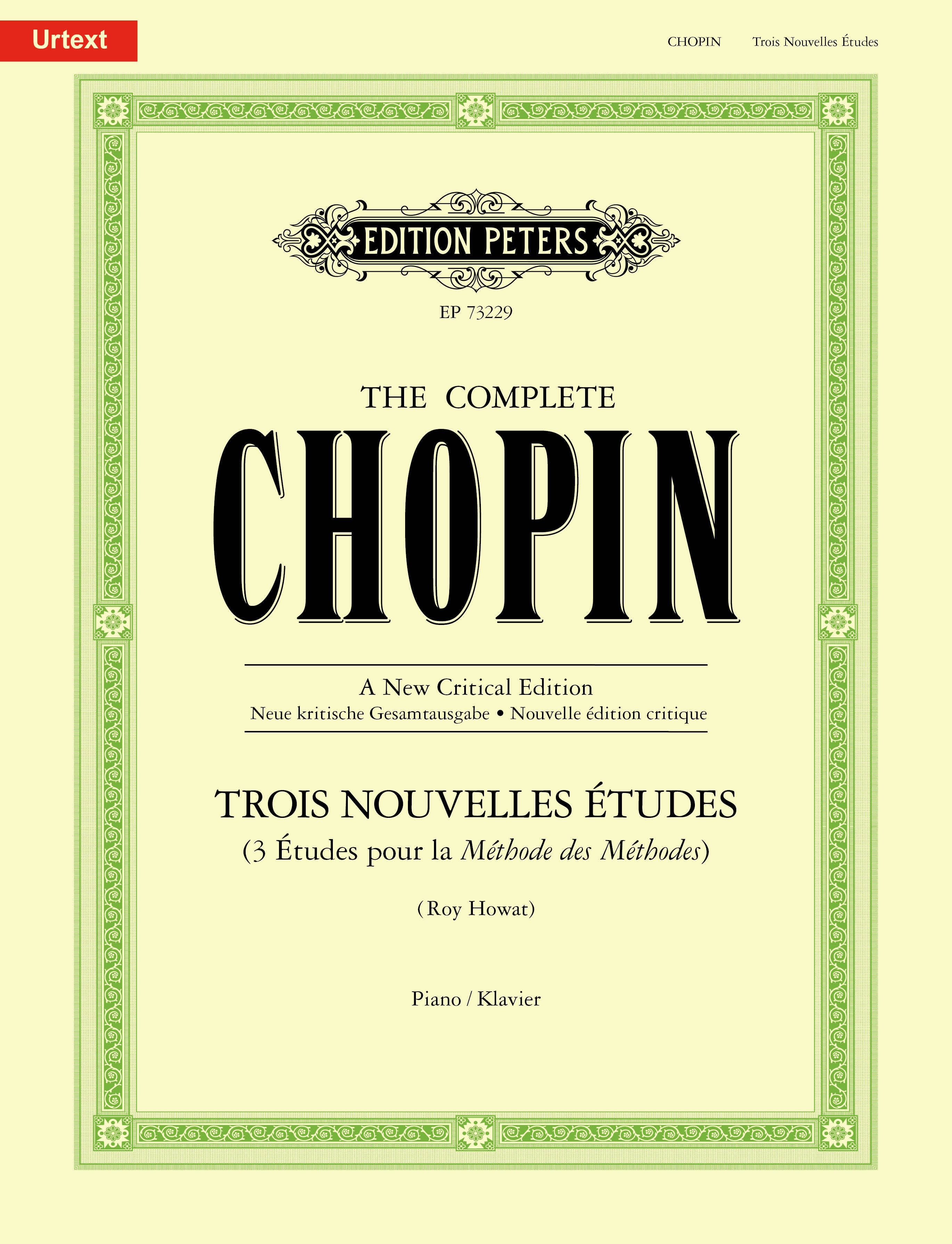 Front Cover Image Trois Nouvelles Études (3 Études pour la Méthode des Méthodes)