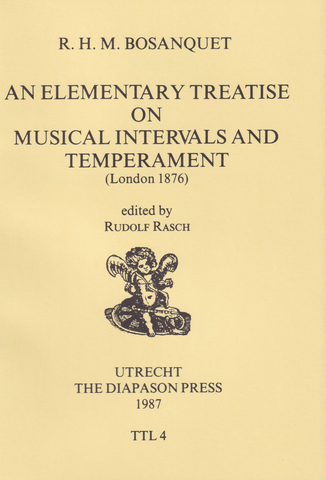Front Cover Image An Elementary Treatise on Musical Intervals and Temprament