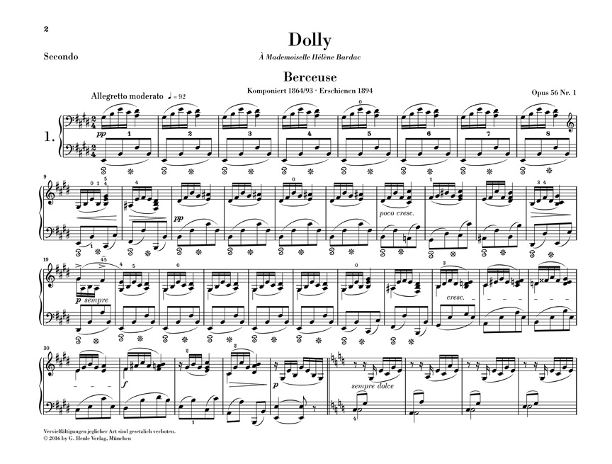 Other Cover Image Dolly op. 56