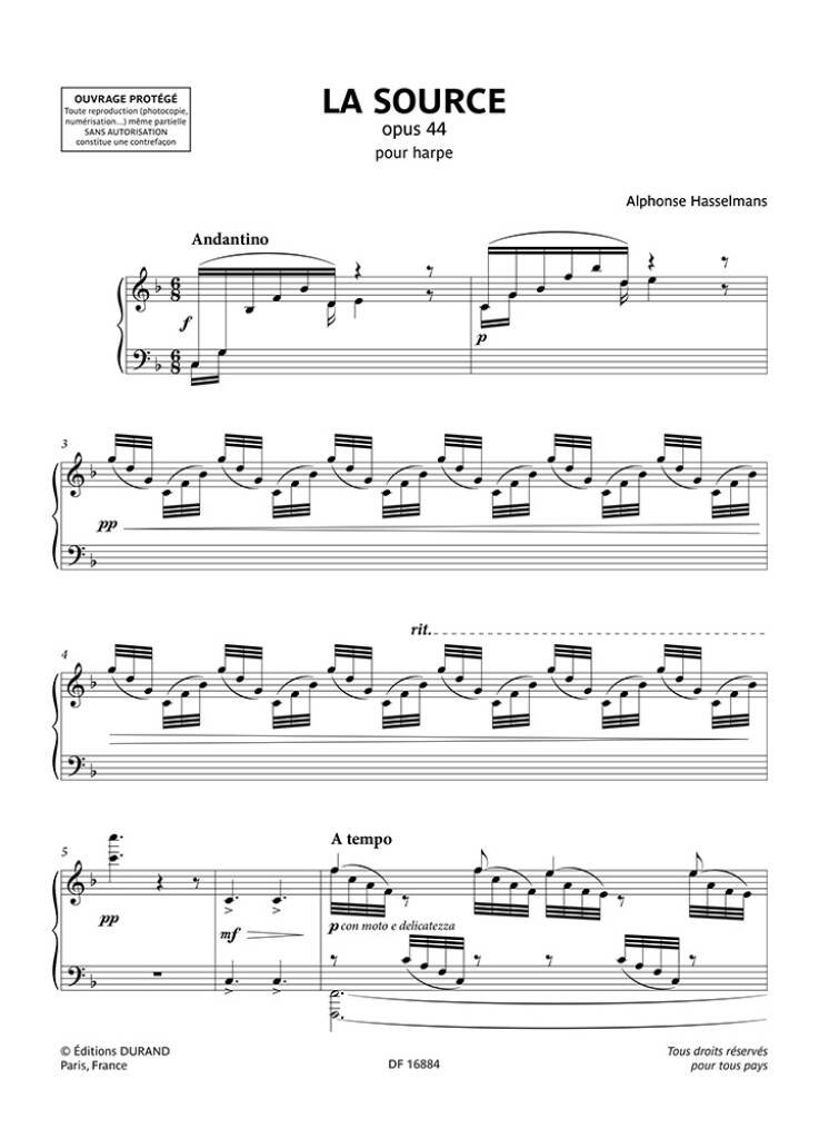 Other Cover Image La source op. 44