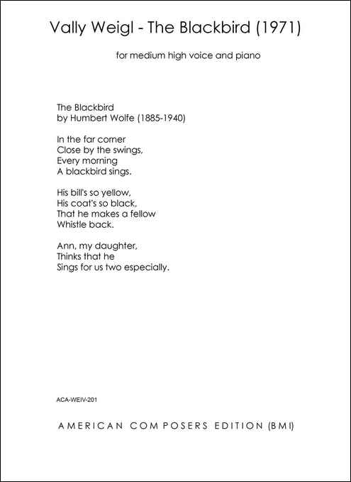 Other Cover Image The Blackbird