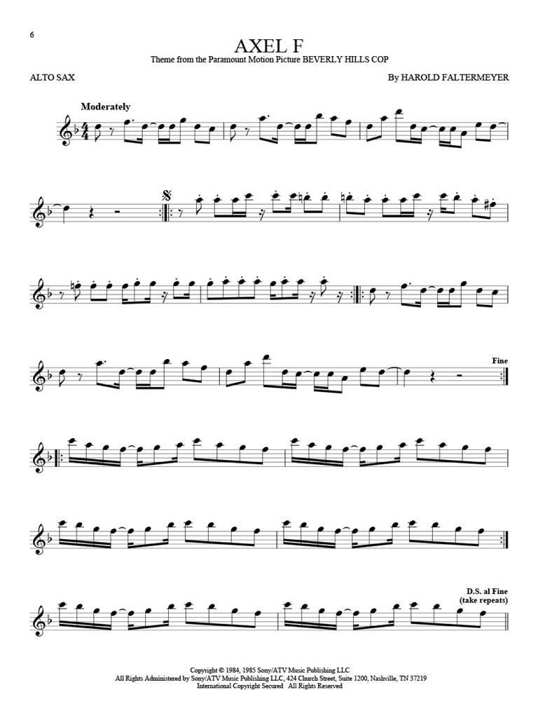 Other Cover Image 101 Movie Hits for Alto Sax