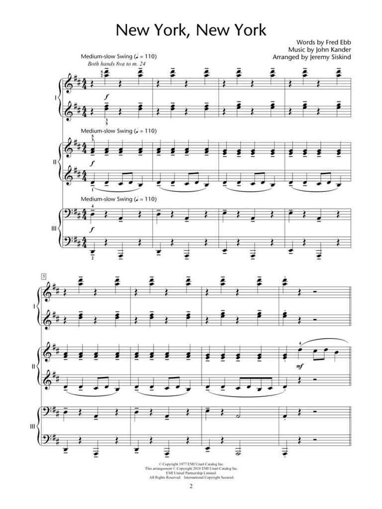 Other Cover Image New York, New York – Ensemble for One Piano, Six Hands