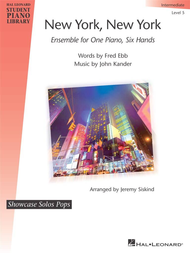 Front Cover Image New York, New York – Ensemble for One Piano, Six Hands