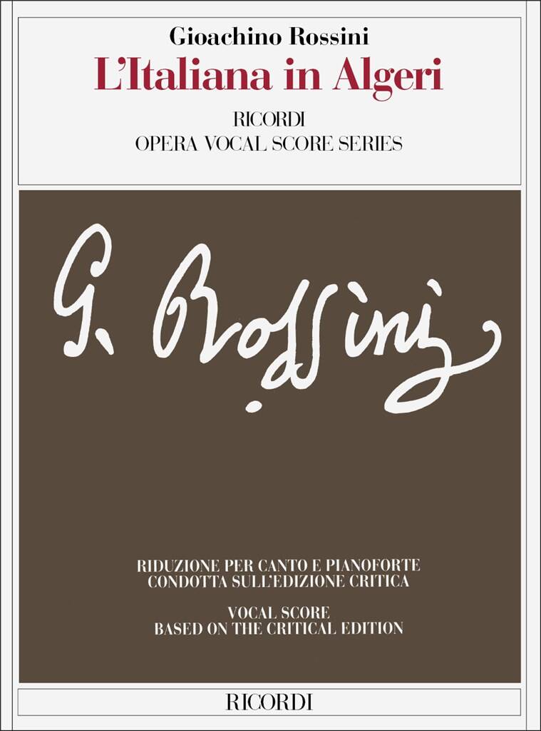 Front Cover Image L'italiana in Algeri