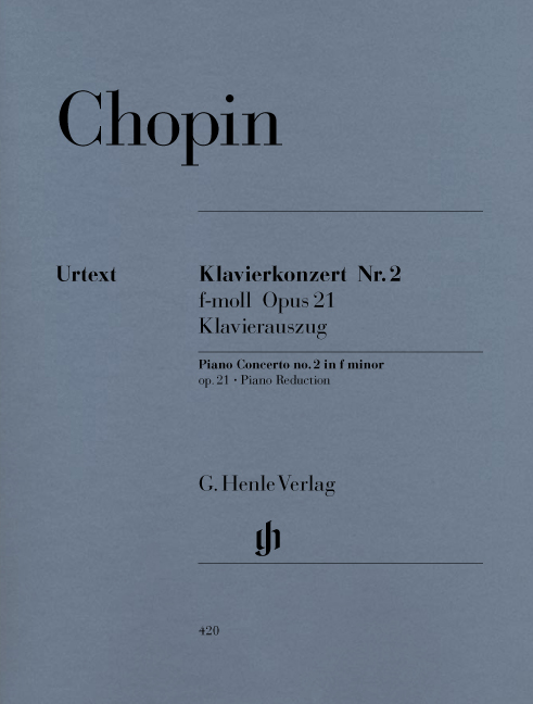 Front Cover Image Klavierkonzert Nr. 2 f-moll op. 21