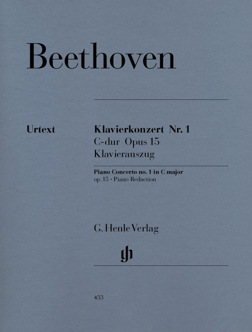 Front Cover Image Klavierkonzert Nr. 1 C-dur op. 15