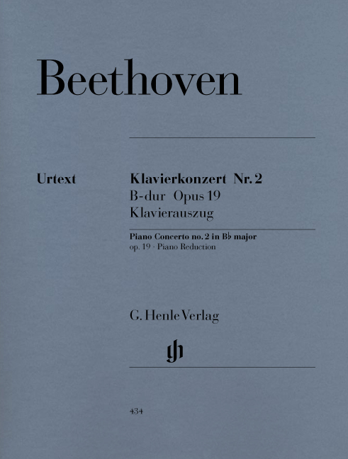 Front Cover Image Klavierkonzert Nr. 2 B-dur op. 19